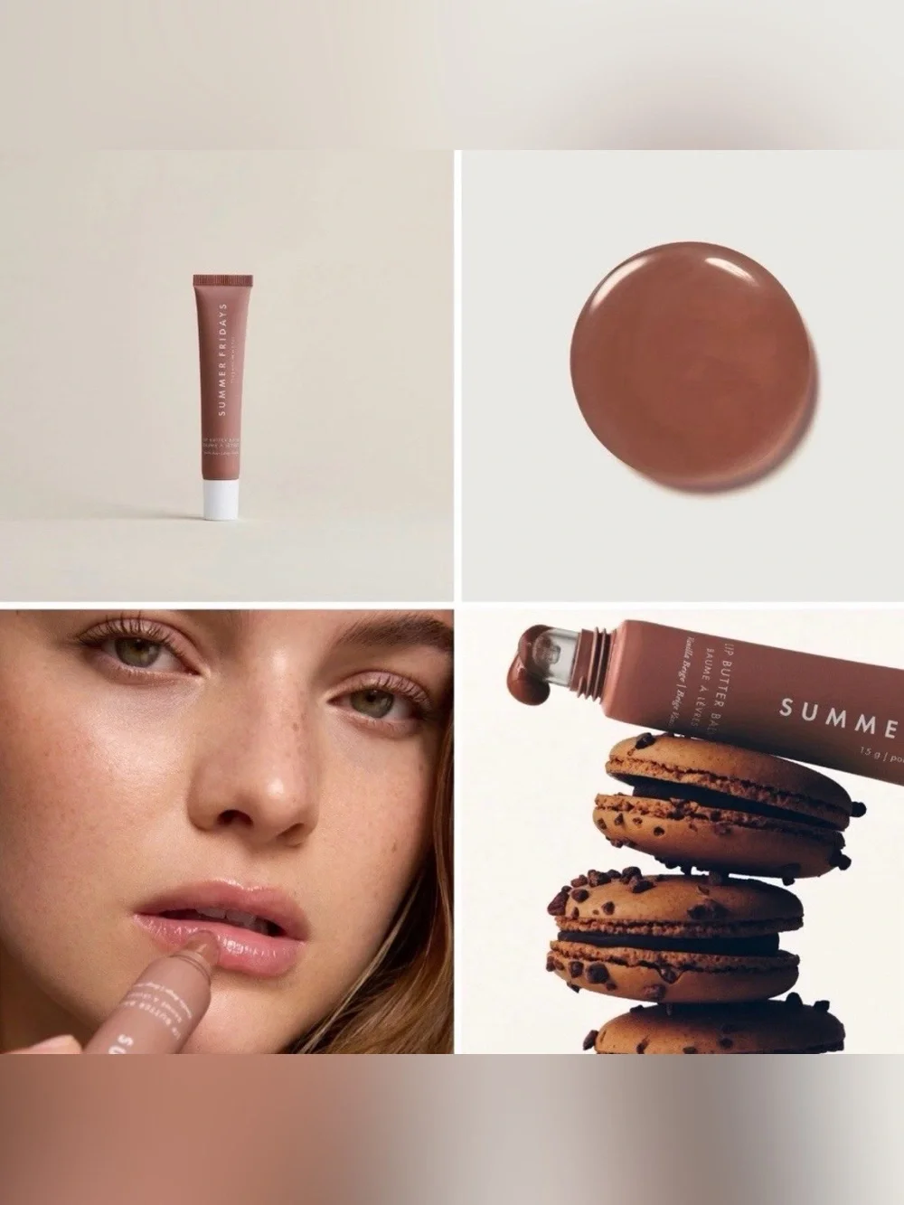 SUMMER FRIDAYS Limited Edition The Mini Neutrals Lip Butter Balm Set - 4 minis